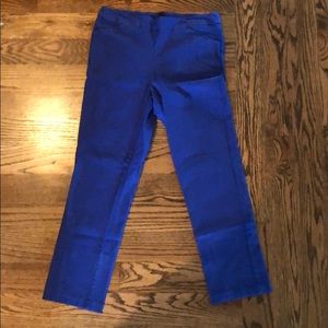 Royal blue - skinnies.